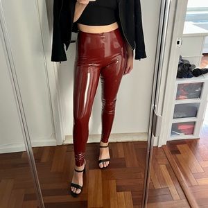 NWT Medium Commando Latex Leggings